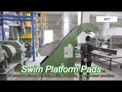 3000 Hours Uv Resistant 180Kg/M3 Swim Platform Pads