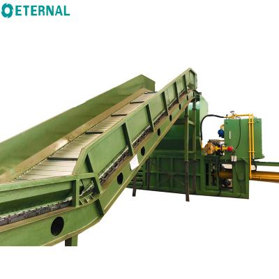 China Large Supermarkets HPM100B Waste Paper Packing Machine Hydraulic Carton Press ZLP035 for sale