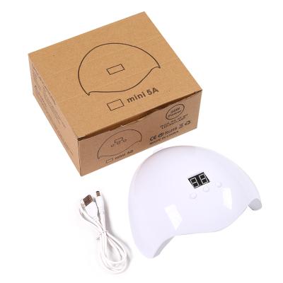 China Cordless Nail Art Salon 48W Nail Lamp Mini Gel Polish UV Flashlight Torch Nail Lamp for sale