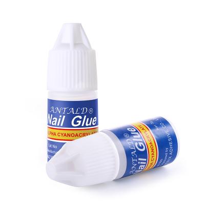 China Wholesale Excellent Nail Art Effect CNAS Approved 3ml 3g/bottle Super Sticky Nail Glue For Bonding False Jewelry Decorations Nail Liquid Manicure for sale