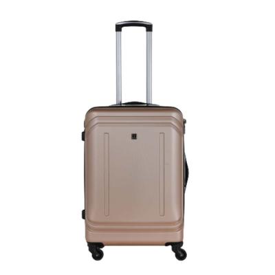 China ABS Luggage 24 Inch Waterproof Business Lady Man Suitcase Travel Sets Customized Low MOQ 2020 Fashion Design for sale