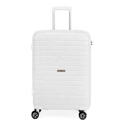 China Custom PP Wheels Luggage Lady Travel Luggage 3 Piece Hardside Luggage Set for sale