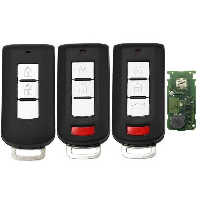 China 2/3/4 Button Smart Remote Car Key 315MHZ ID47 Chip For Mitsubishi Eclipse Cross 2018 2019 2020 2021 2022 PN 8637B639 OUCGHR-M013 K15051 K15052 K15053 for sale