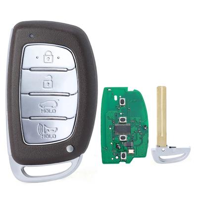 China 4 Button Car Remote Key 433.92MHz FOB ID47 Chip For Hyundai Tucson 2016 2017 2018 2019 2020 P/N: 95440-D3110/95440-D3100 K16069 K16070 for sale