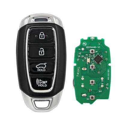 China 4 Button Keyless-Go Smart Key FSK FOB 434MHz ID47 Chip For Car Hyundai Kona 2018 2019 2020 FCC IDs: TQ8-FOB-4F18 P/N: 95440-J9010 K16065 for sale