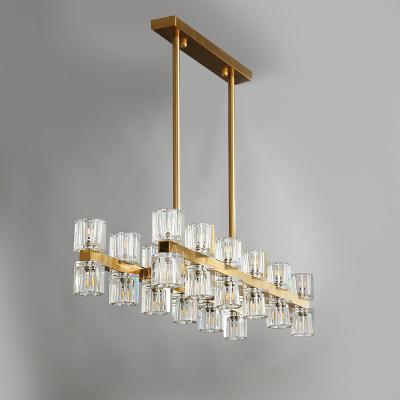 China Modern Metal Luxury Gold Chandeliers Chandelier Pendant Lights for Dining Room and Restaurant for sale