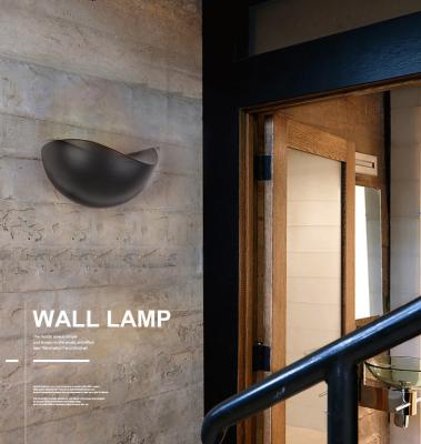 China Modern Creative Moon Like Outdoor LED Stair Wall Light For Corridor for sale