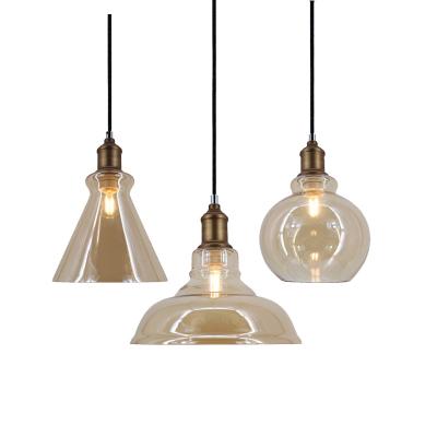 China Hotel / Home / Villa / American Raw Glass Lobby / Room Industrial Lighting Pendant Light Chandelier for sale