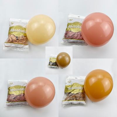 중국 12 inch retro color balloon thickened latex balloon wedding room decoration design balloon 판매용