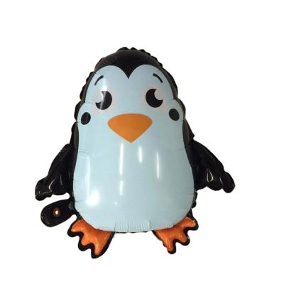 China New cartoon animal aluminum foil balloon penguin balloon party decoration balloon for sale