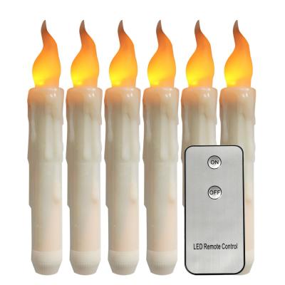 Chine Cross-border new product 2 key remote control long stick candle led remote control stick wax smokeless environmental protection à vendre