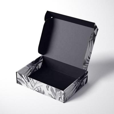 China Recycled Materials Free Shipping Material Custom Design Recycled Kraft Box Cheap Paper Packaging Box For Dress Apparel Packaging for sale