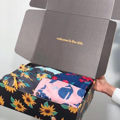 China Up-to-date Recycled Materials Promo Elegant Custom Your Own Logo Design Cap Hat Headgear Bangs Small Gift Box Corrugated Paper Luxury Packaging Box for sale