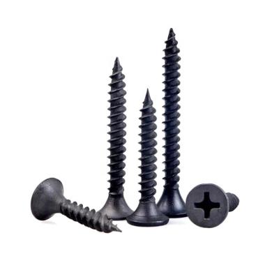 China Stainless Steel Drywall Flat Drilling Screw Nails Black Phosphating Countersunk Head for sale