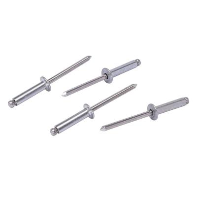 China Construction Steel Open Type Stainless Steel Rivet China Hardware Stainless Steel Blind Rivet for sale