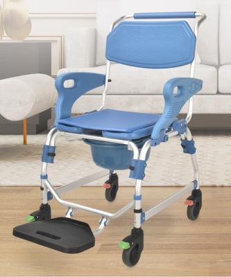 China Elderly people after surgery/disabled convenient toilet wholesale portable patient wheelchair for elderly for sale