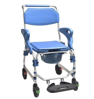 China Wheelchair Manufacturers Wheel Commode Chair Prices 4 Inch Medical Folding Wheelchair Bathroom Mobility Scooters And Wheelchairs for sale