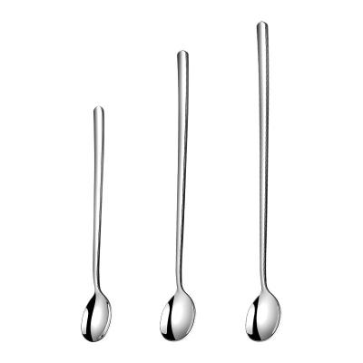 China Sustainable Stainless Steel Coffee Ice Cream Dessert Cake Spoon Kids Tableware Fruit Fork Besteck Cutlery talheres for sale