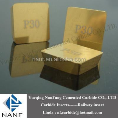 China Tungsten Cobalt Alloy SPKN1203 Tungsten Carbide Inserts 1/2 Square P30 Grade for sale