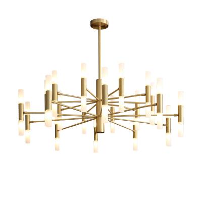 China European Industrial Atmospheric Creative Simple Chandelier Living Room Dining Room Style Iron Luxury Chandelier for sale