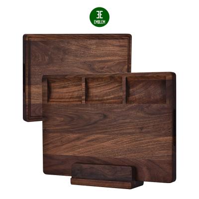 China Viable Large Walnut Wood Cutting Board for sale