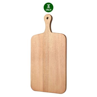 China Sustainable cutting board wood, acacia serving board, wooden kitchen chopper for sale