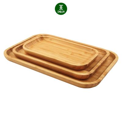 China Eco-friendly Wooden Tray Cheese Tray Cheese Charcuterie Decorative Bathroom Bamboo Kitchen Serving Dish for sale