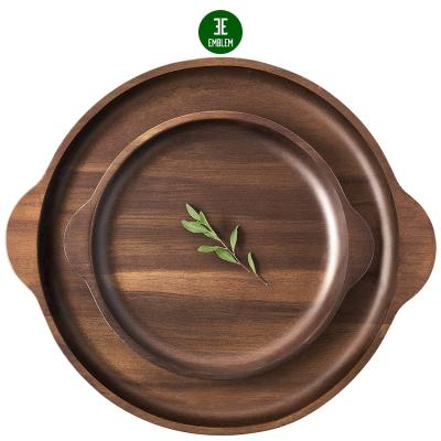 China Wooden Serving Tray Wooden Tray Set of 2 (11