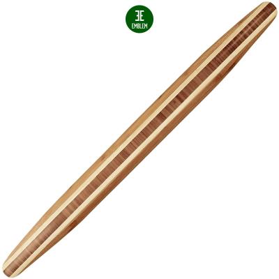 China Beautiful sustainable color contrasting 100% organic bamboo marquetry, small bamboo french style tapered pin for sale