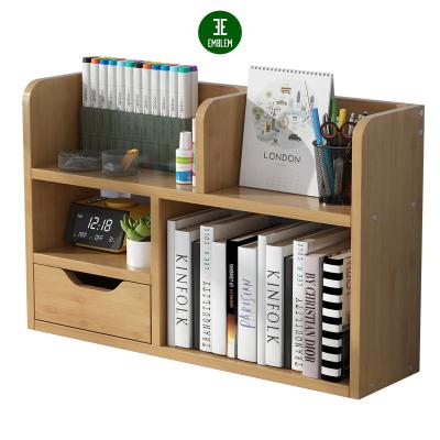 China Organize and Store a Wide Variety of Items Customized Office Storage Organizer Display Bamboo Shelf Bamboo Rack for Office Kitchen for sale