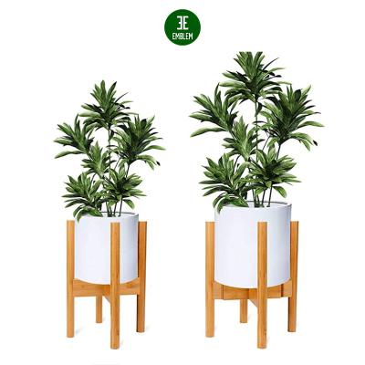 China Expandble Bamboo Plant Stand Modern Free Adjustable Bamboo Plant Stand for sale