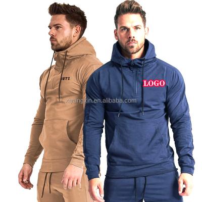 China Antibacterial Tracksuit Tracksuit For Men Nylon Set Sportswear Sweatsuit Wear Tracksuit Private Label Logo Training Hoodies Set Custom Men for sale