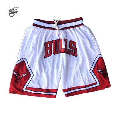 China Wholesale Vintage Antibacterial Summer College Jersey MeshNba Designer Basketball Custom Men's Basketball Shorts Mba Logo On Shorts for sale