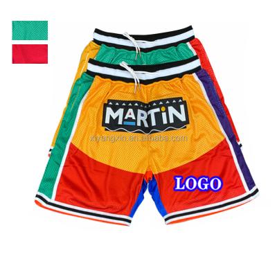 China Running Cargo Antibacterial Board Wholesale Mens Sportswear LOGO Jersey Pants 2022 Custom Training Gym Shorts Basketball Shorts Uniform Sets for sale