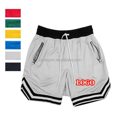 China Custom 2022 Wholesale Sports Antibacterial Running Men's Basketball Shorts LOGO Jersey Pants Sets Wear Gym Uniforms Training Shorts for sale