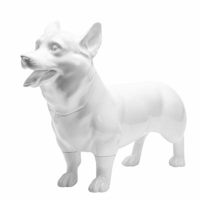 China Wholesale Fiberglass Standing Mannequin Dog Display Dog Mannequin Animal Model Posture Model for sale