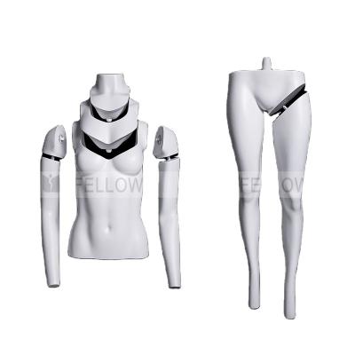 China Invisible Ghost Mannequin Fashion U-Cut Design With Magnet Fit Ghost Mannequin For Dismountable Fiberglass Model GH 12S Invisible Photographer Mannequin for sale