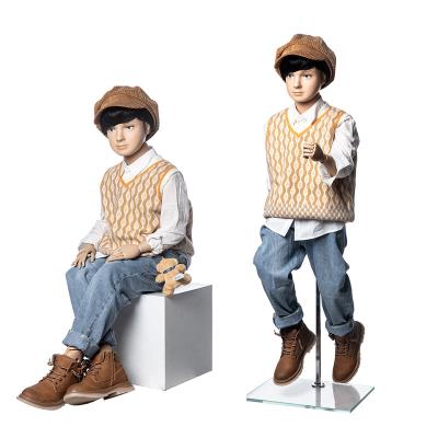 China 6 Year Child Mannequin Flexible Doll Kids Mannequin Adjustable Child Mannequin KM Doll for sale