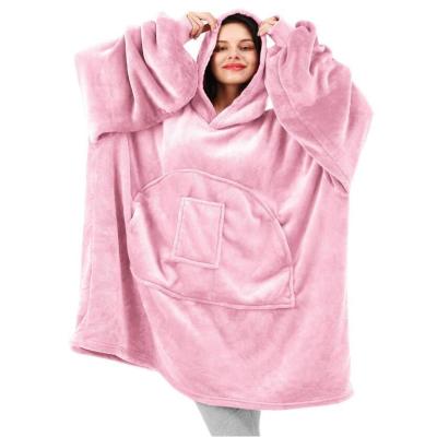 China Kids Oversized Sweatshirt Anti-Pull Cover Top Selling Hoodie TV Hoodie Wearable Hoodie TV Blanket With Sleeves for sale