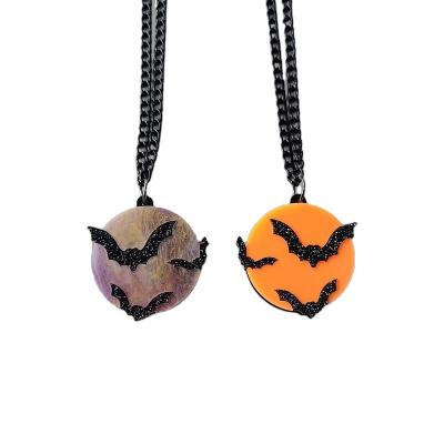 China Gothic Revival No MOQ Drop Shipping Supported Style Gothic Acrylic Made Festival Gifts Animal Necklace for sale