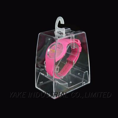 China Handmade high quality simple plastic box for simple watch packaging box for sale