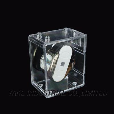 China High Quality Eco-friendly Transparent Plastic Watch Box For Gift Box for sale