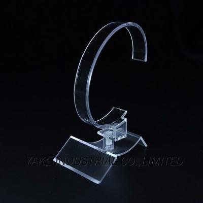 China Stand High Polished Plastic Watch Display Showcase For Watch Stand for sale