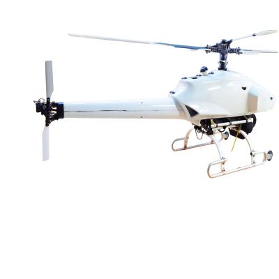 China Aviation Aluminum RC Gas Helicopter Drone Sprayer Patrol Camera Unmanned Aircraft for sale