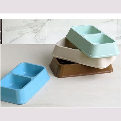 중국 Wholesale Plastic Modern Sustainable Multicolor Food Maker Eco-Friendly Biodegradable Dog Bowl 판매용