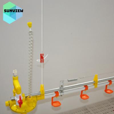 China Plastic Farms Chicken Water Nipple Drinkers For Broiler Layers Hens Poultry Farm for sale