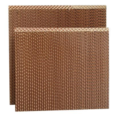 China Grows 5090 Brown Color Air Cooler Evaporative Cooling Pad For Air Cooler 670x770mm Customize for sale