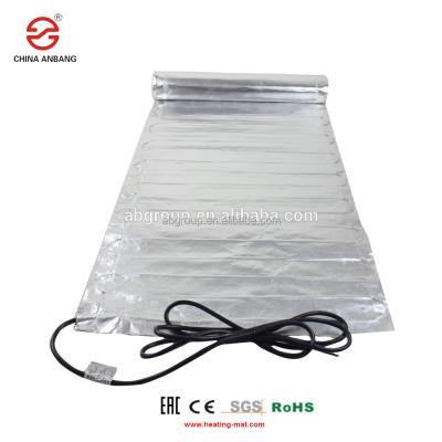 Chine Anbang Undercarpet Foil Heating Mat  Electric Infrared Aluminum Heating Mat à vendre