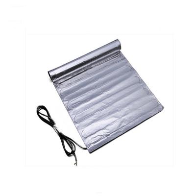 中国 AnBang aluminium foil insulation heated foil electic heater heating film undercarpet 販売のため