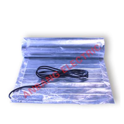 China underfloor aluminum  heating mat heating ABAF  Onsite Installation cable mat for sale